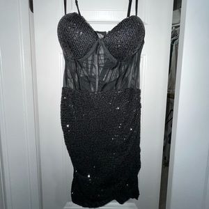 Fashion Nova Sequin Flapper Dress
